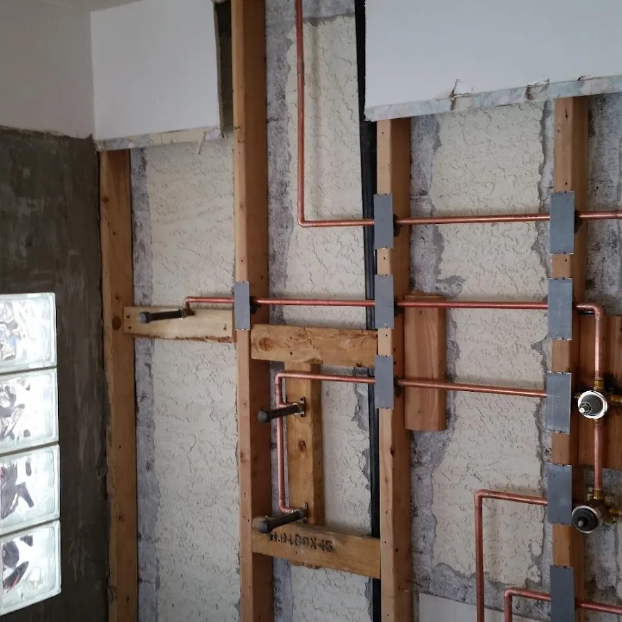 Copper pipe installation for Burst Pipe Repair in Edina